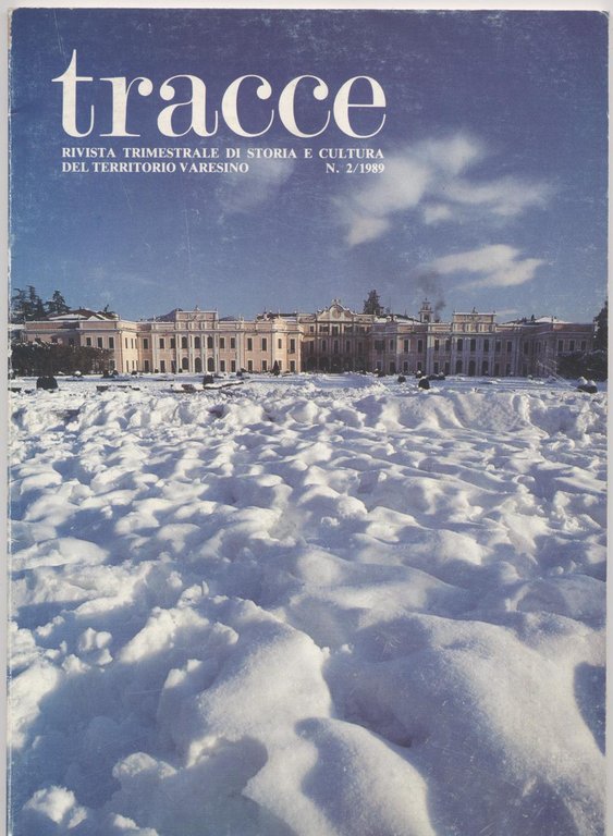 Tracce rivista trimestrale di storia e cultura del territorio varesino …