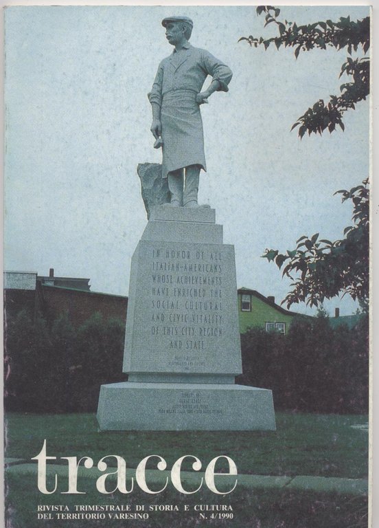 Tracce rivista trimestrale di storia e cultura del territorio varesino …