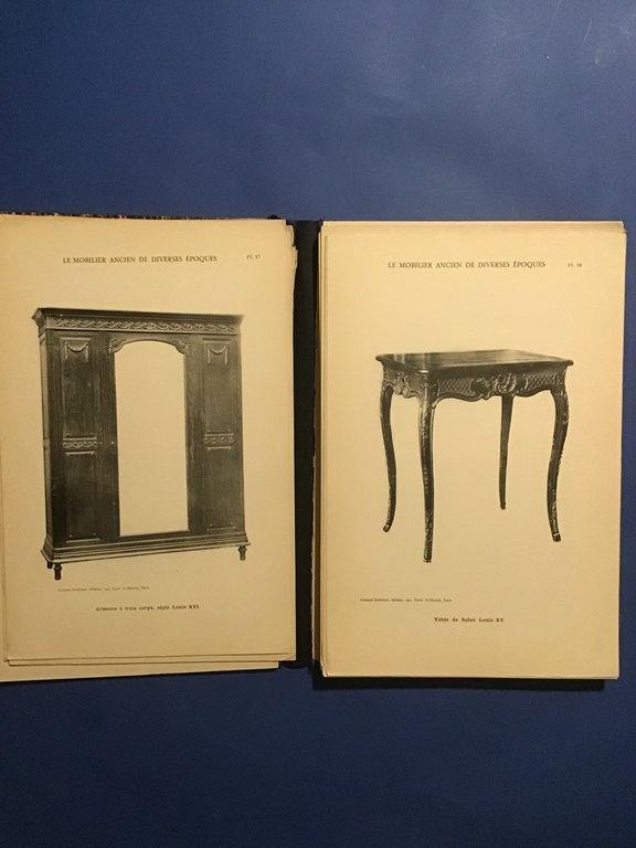 LE MOBILIER ANCIEN DE DIVERSES EPOQUES