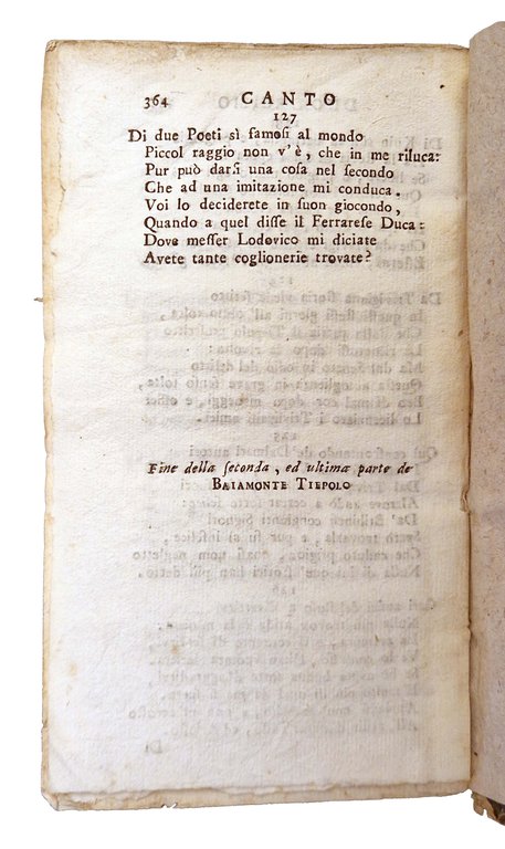 [1.]: Baiamonte Tiepolo Poema eroico di Cattuffio Panchiano Bubulco arcade. … | Immagine Gallery 11