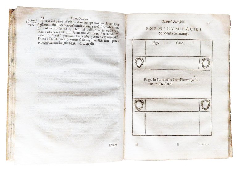 [1.]: Caeremoniale continens ritus electionis Romani Pontificis Gregorii Papae XV. … | Immagine Gallery 5