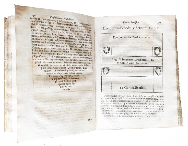 [1.]: Caeremoniale continens ritus electionis Romani Pontificis Gregorii Papae XV. … | Immagine Gallery 7