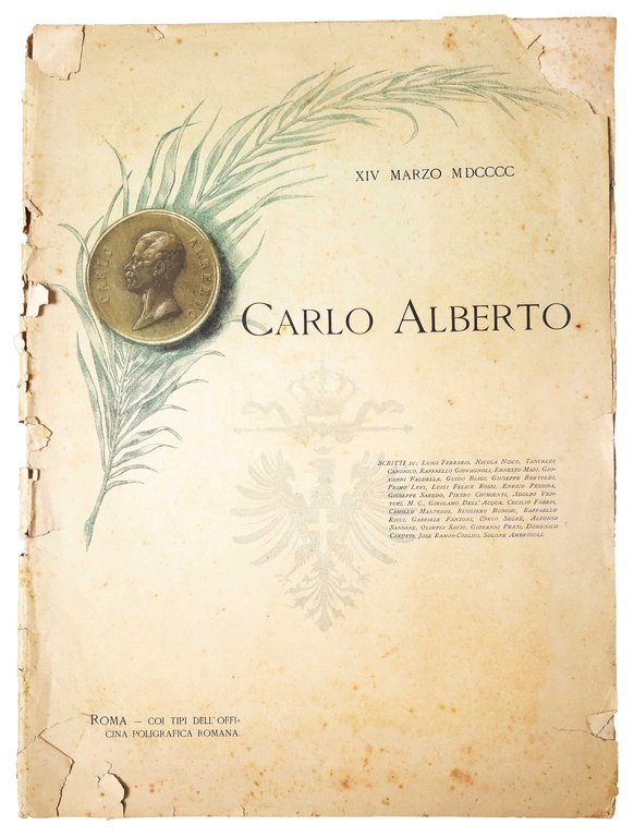 [1.]: Carlo Alberto - 14 Marzo 1900 - numero unico …