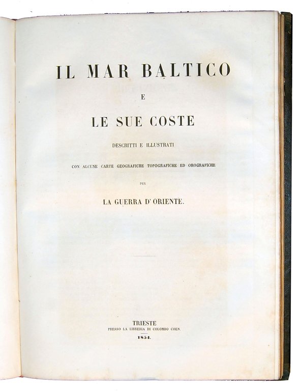 [1.]: Paderni, Riccardo. La guerra d'Oriente nel mar Nero: descrizione …