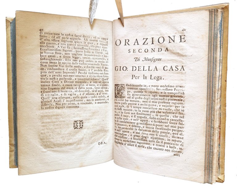 [1.]: Raccolta di prose fiorentine. Parte seconda del volume primo … | Immagine Gallery 7