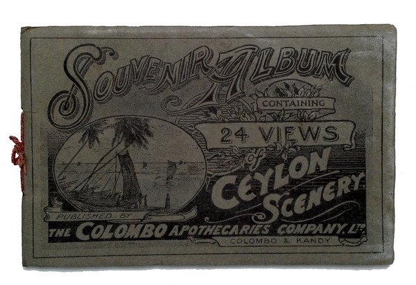 Souvenir Album Containing 24 Views of Ceylon Scenery. Photographic view …