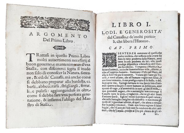 La perfettione del cavallo libri tre di Francesco Liberati romano. …
