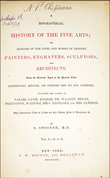 A biographical history of the fine arts; or, memoirs of …