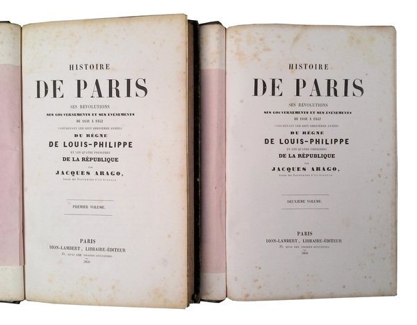 Histoire de Paris, ses revolutions, ses gouvernements et ses evenements …