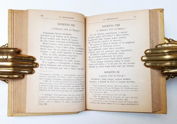 Il Misogallo. Le satire e gli epigrammi. Editi ed inediti …