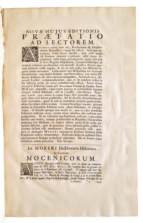 Andreae Mocenici, P.V.D., Belli memorabilis Cameracensis adversus Venetos historiae libri … | Immagine Gallery 2