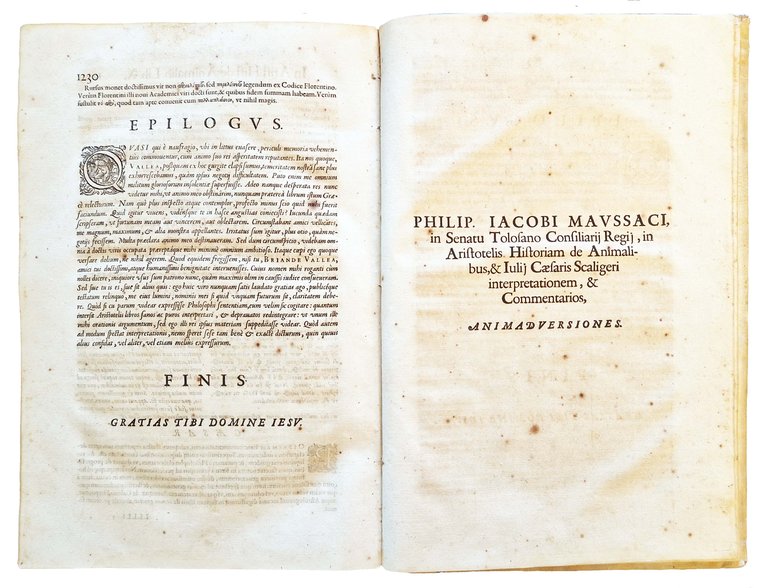 Aristotelous Peri zoon istorias. Aristotelis Historia de animalibus. Iulio Caesare … | Immagine Gallery 10