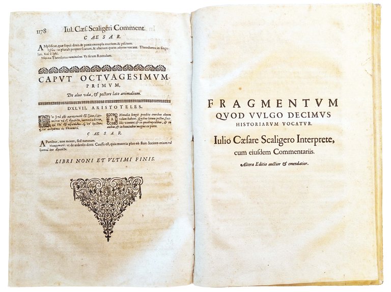 Aristotelous Peri zoon istorias. Aristotelis Historia de animalibus. Iulio Caesare … | Immagine Gallery 9