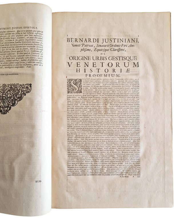 Bernardi Justiniani […] De origine urbis Venetiarum rebusque gestis a … | Immagine Gallery 2