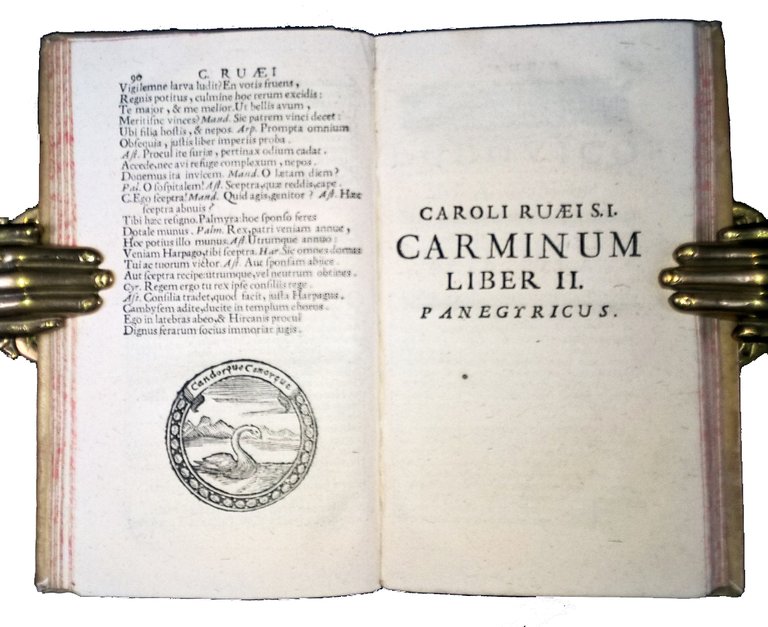 Caroli Ruaei e Societate Jesu Carminum libri quatuor. Editio septima.