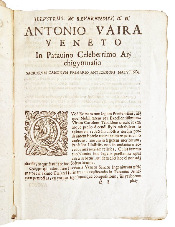 Caroli Tebaldi De praestantia et nobilitate Iuris Civilis Romanorum adversus … | Immagine Gallery 3