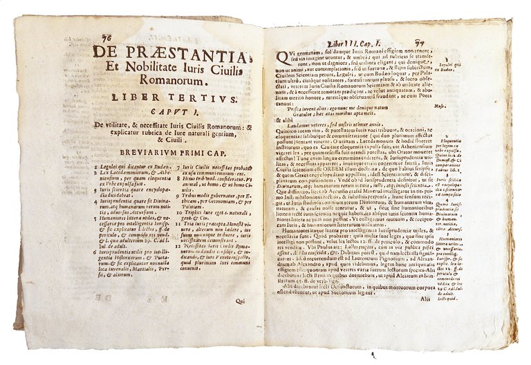 Caroli Tebaldi De praestantia et nobilitate Iuris Civilis Romanorum adversus … | Immagine Gallery 6