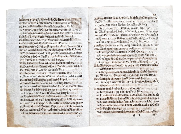 Catalogo di dottori, e notai, che si sono dati in … | Immagine Gallery 2