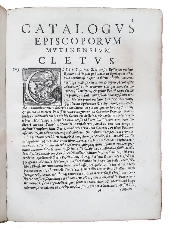 Catalogus omnium episcoporum Mutinensium, quorum nomina magna adhibita diligentia reperiri …