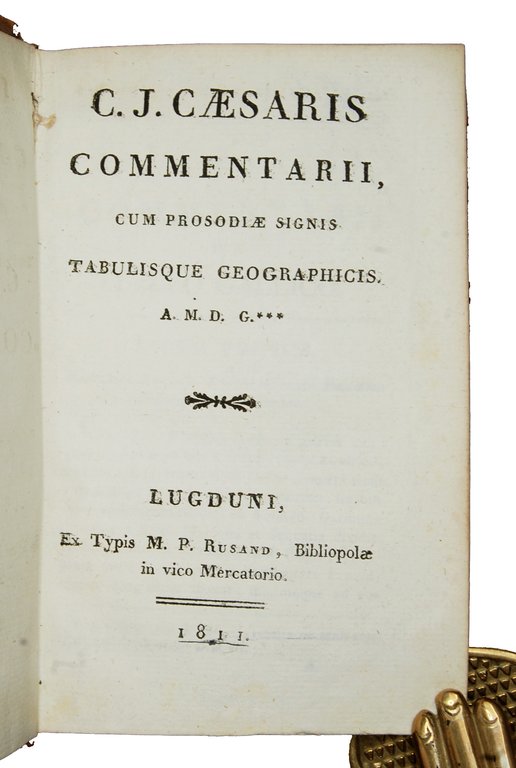 Commentarii cum prosodiae signis tabulisque geographicis