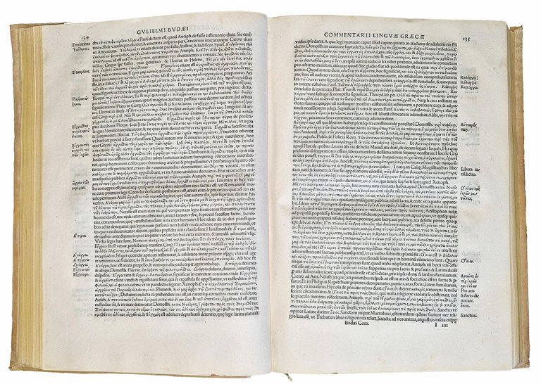 Commentarii linguae Graecae Gulielmo Budaeo: consiliario regio, supplicumque libellorum in … | Immagine Gallery 7