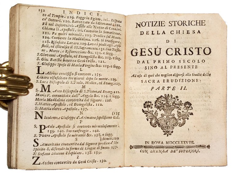 Compendio della sacra storia del Vecchio, e Nuovo Testamento con …