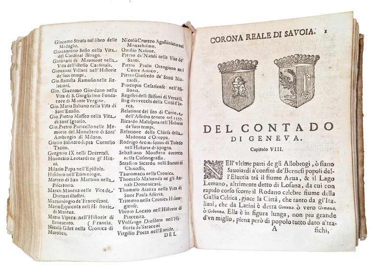 Corona reale di Savoia, o sia relatione delle provincie, e … | Immagine Gallery 8