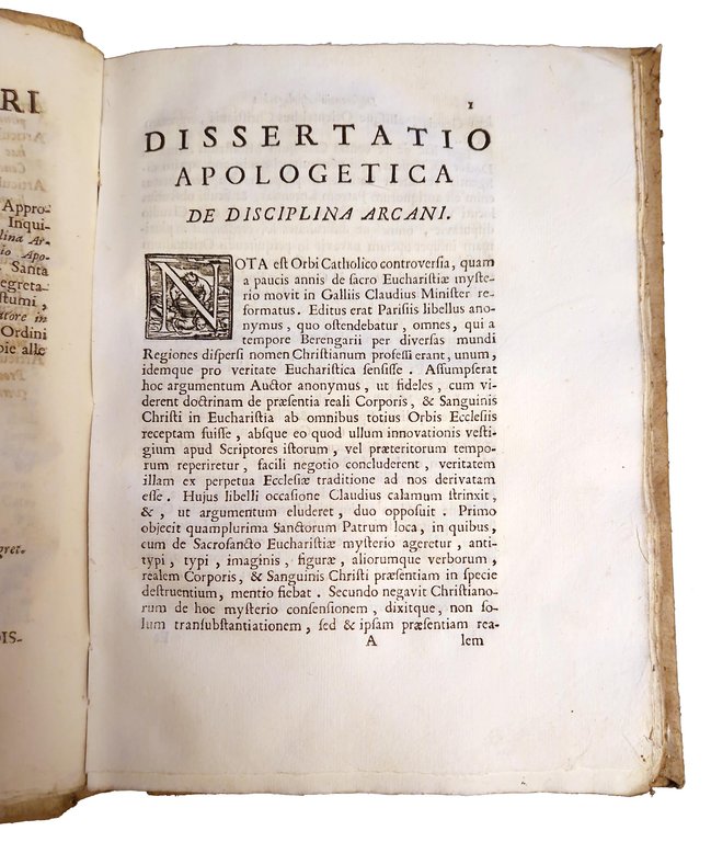 De disciplina arcani contra disputationem Ernesti Tentzelii dissertatio apologetica per …