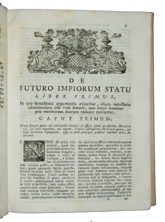 De futuro impiorum statu libri tres ubi aduers. deistas, nuperos …