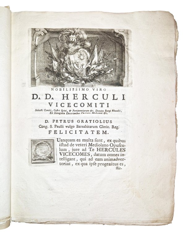 De praeclaris Mediolani aedificiis, quae Aenobarbi cladem antecesserunt, dissertatio cum … | Immagine Gallery 3