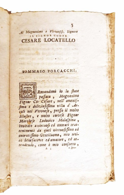 Degli Asolani di Messer Pietro Bembo Cardinale libri tre, con …