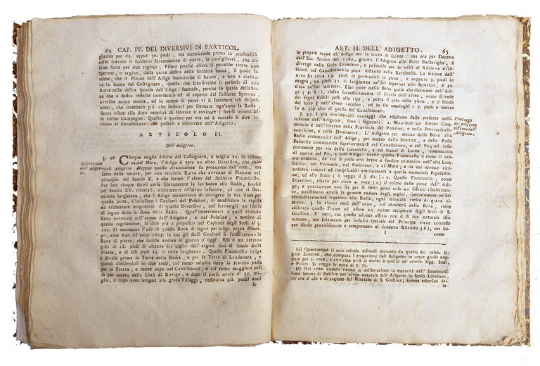 Dell'Adige e de' suoi diversivi trattato fisico-matematico dell'abbate Antonio D. … | Immagine Gallery 10