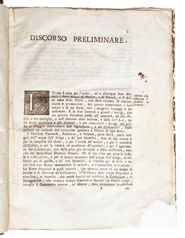 Dell'Adige e de' suoi diversivi trattato fisico-matematico dell'abbate Antonio D. … | Immagine Gallery 4