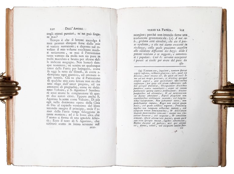 Dell'amore verso la patria, trattato dell'abate Giambatista conte Roberti.