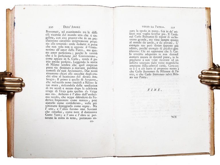 Dell'amore verso la patria, trattato dell'abate Giambatista conte Roberti.