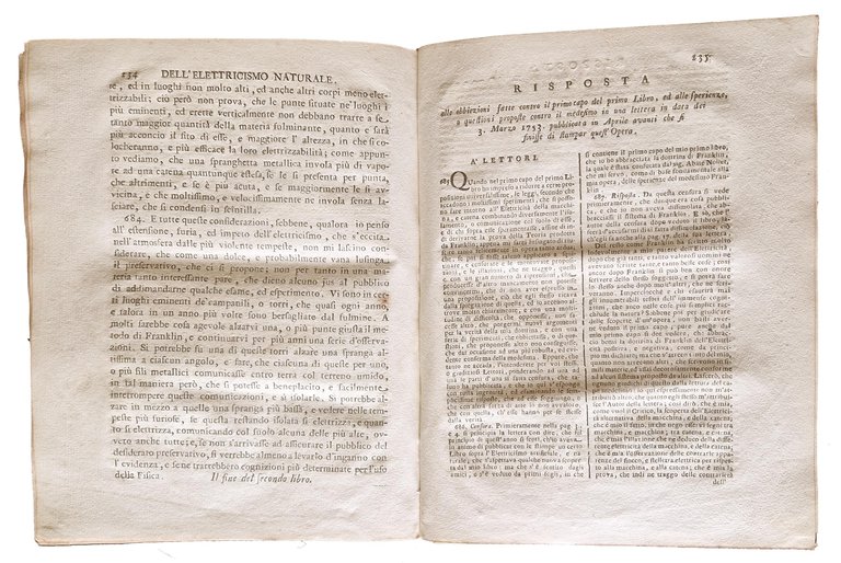 Dell'elettricismo artificiale e naturale libri due di Giambatista Beccaria de' … | Immagine Gallery 10