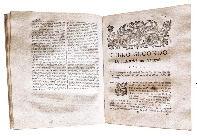 Dell'elettricismo artificiale e naturale libri due di Giambatista Beccaria de' … | Immagine Gallery 8