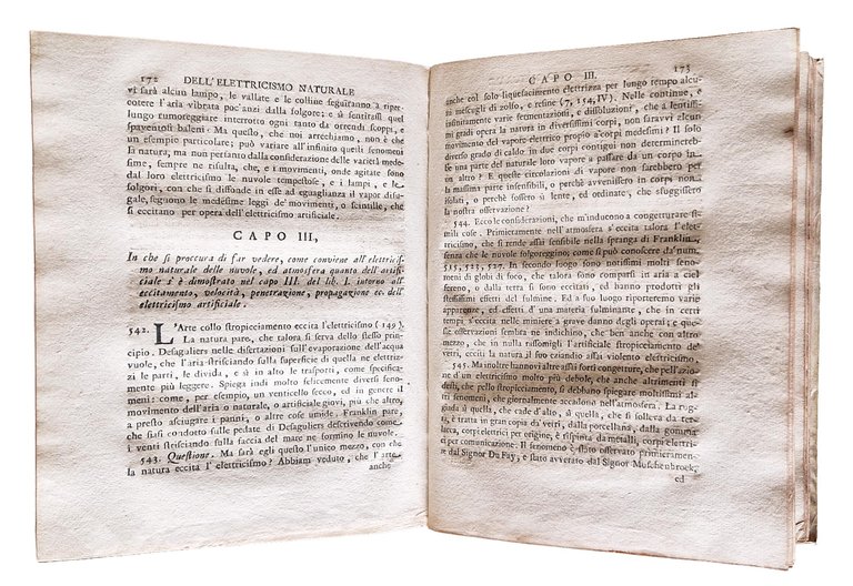 Dell'elettricismo artificiale e naturale libri due di Giambatista Beccaria de' … | Immagine Gallery 9