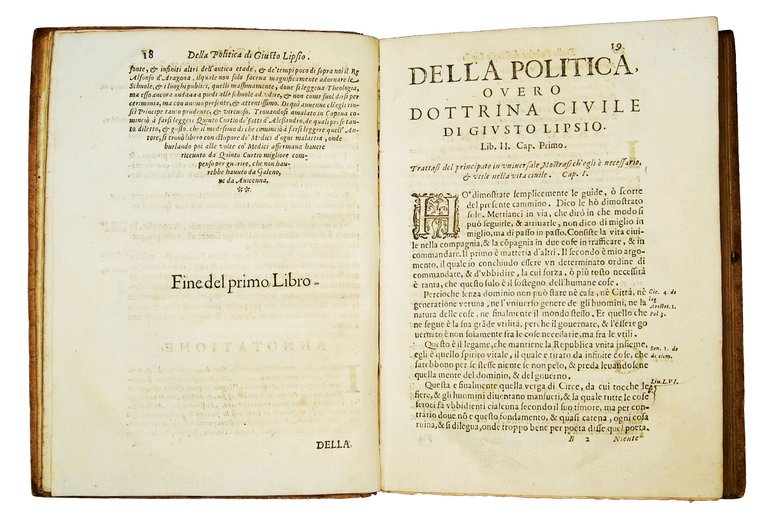 Della politica, ouero del gouerno di stato libri sei di …