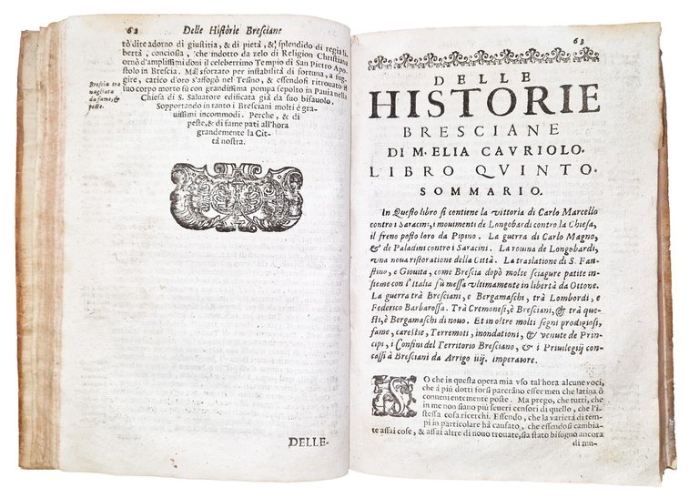 Delle historie bresciane di m. Helia Cauriolo libri dodeci, ne' … | Immagine Gallery 4