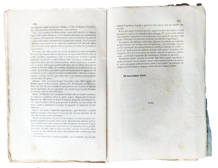 Delle strade ferrate italiane e del migliore ordinamento di esse: … | Immagine Gallery 9