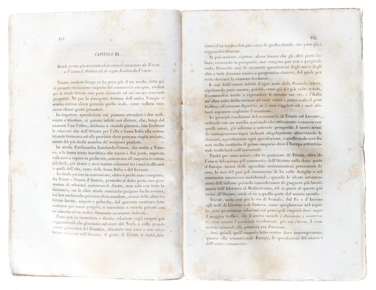 Delle strade ferrate italiane e del migliore ordinamento di esse: … | Immagine Gallery 4