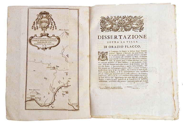 Dissertazione sopra la villa di Orazio Flacco dell'abbate Domenico De …