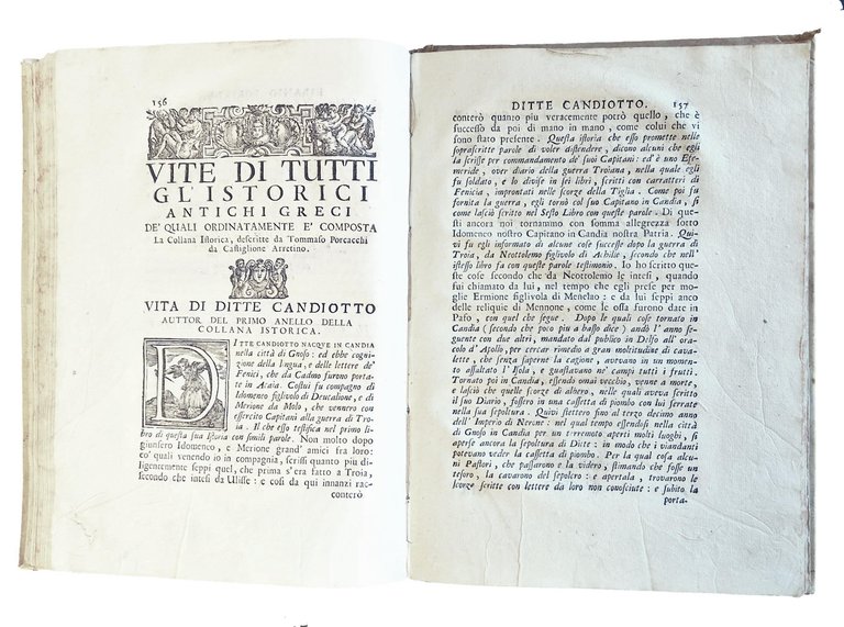 Ditte Candiotto e Darete Frigio della guerra troiana, tradotti per … | Immagine Gallery 10
