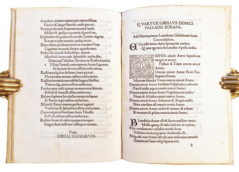 Domici Palladii Sorani Epigramaton libelli. Libellus elegiarum. Genethliacon urbis Romae. …