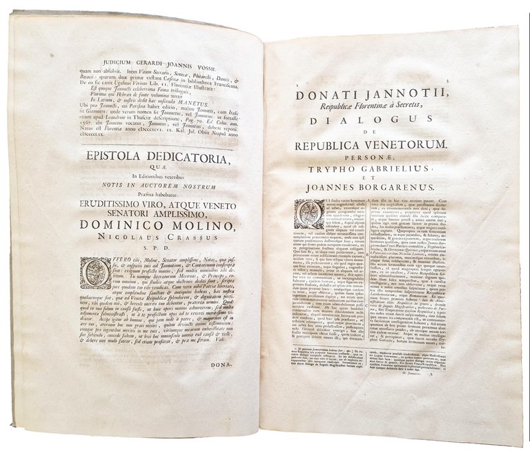 Donati Jannotii […] Dialogus de Republica Venetorum, cum notis Nicolai … | Immagine Gallery 3