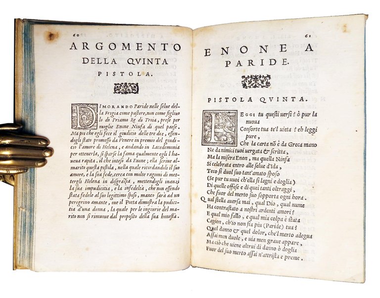 Epistole d'Ouidio di Remigio Fiorentino diuise in due libri. Con …