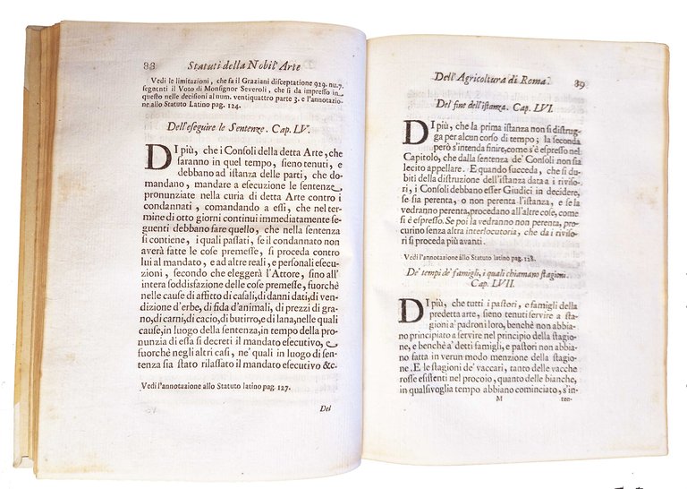 Gli statuti dell’agricoltura, con varie osservazioni, bolle, decisioni della S. …