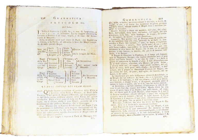 Gramatica geografica, ovvero analisi breve, ed esatta dell'intero corpo della … | Immagine Gallery 6