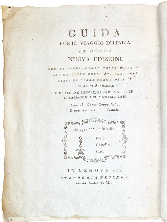Guida per il viaggio d'Italia in Posta. Nuova edizione con … | Immagine Gallery 2